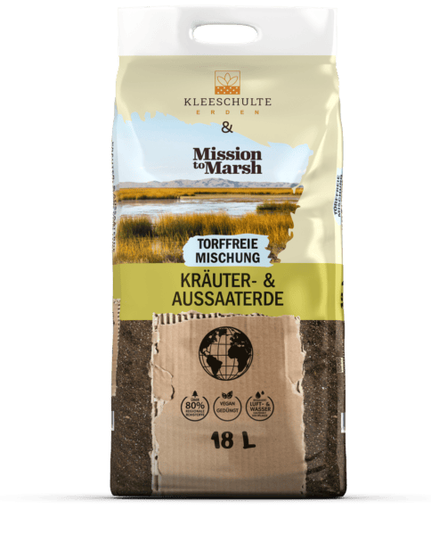 Mission to marsh torffreie kraeuter aussaaterde 18l